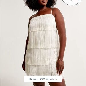 Abercrombie fringe dress